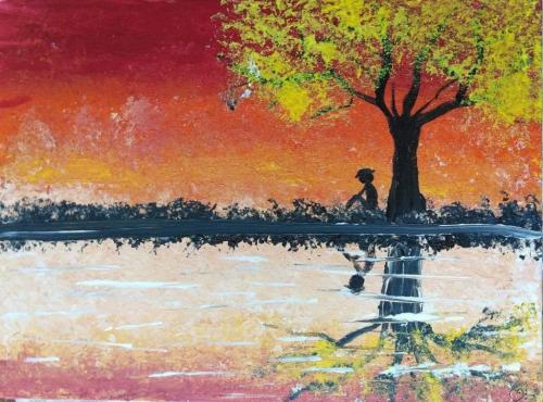 autum sunset